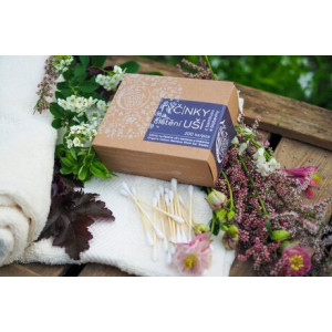 Бамбукови клечки за уши 200 бр.