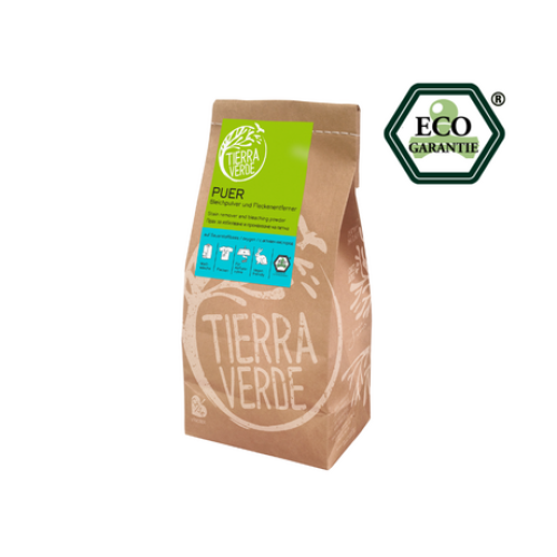 ЕКО КИСЛОРОДНА БЕЛИНА - PUER прах за избелване и отстраняване на петна - 1кг ЕКО КИСЛОРОДНА БЕЛИНА - PUER прах за избелване и отстраняване на петна - 1кг