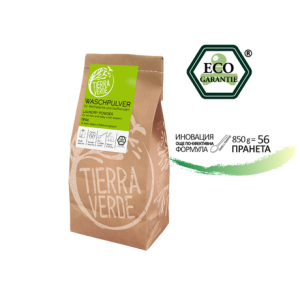 ЕКО Прах за бяло пране и бебешки дрешки - 850г - 56 пранета