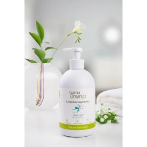  Натурален сапун за ръце с Мента и Пачули - 485 ml