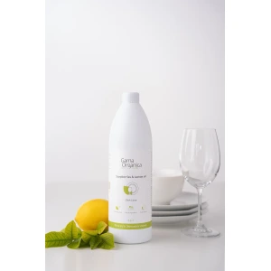 Течност за съдомиялна 2 в 1: блясък на съдове и почистване на съдомиялна 1000мл.