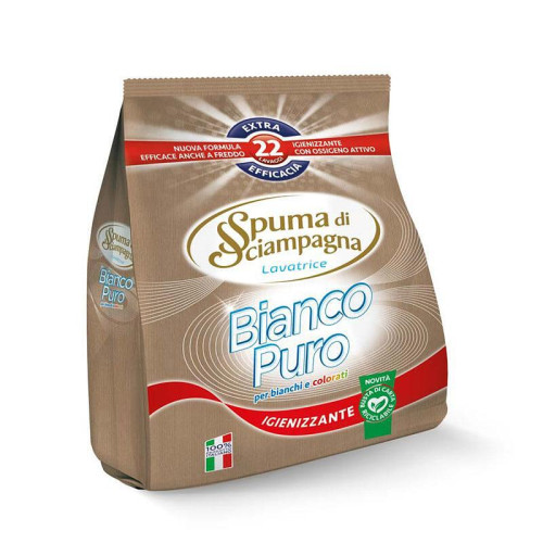 Прах за пране Spuma Bianco Puro, 4,5 кг, 100 пранета Прах за пране Spuma Bianco Puro, 4,5 кг, 100 пранета