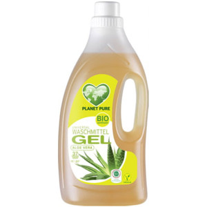 Органичен течен универсален гел Planet Purе за пране Алое вера 1,5л Органичен течен универсален гел Planet Purе за пране Алое вера 1,5л