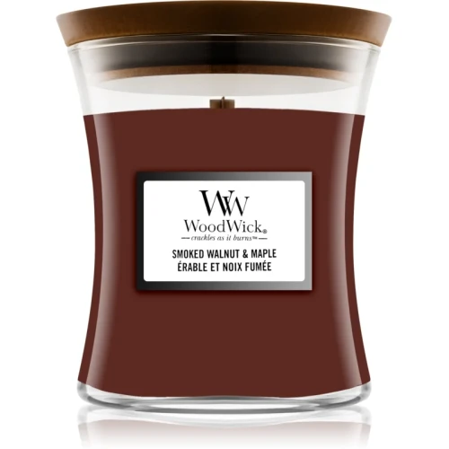Ароматна свещ Woodwick Smoked Walnut & Maple Ароматна свещ Woodwick Smoked Walnut & Maple